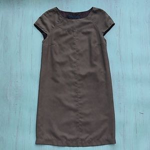 Zara faux suede dress sz xs